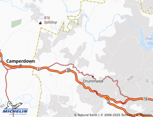 MICHELIN Fredville map - ViaMichelin