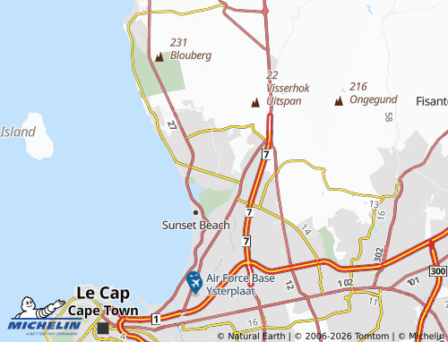 Mapa MICHELIN Sunridge - ViaMichelin