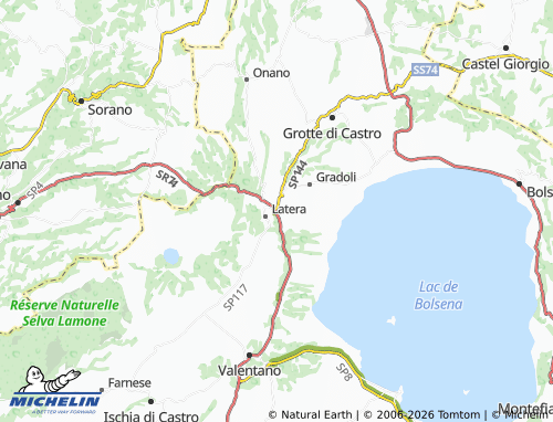 Mapa MICHELIN Cantoniera - ViaMichelin