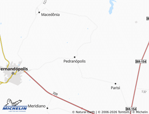 Mapa MICHELIN Pedranópolis - ViaMichelin