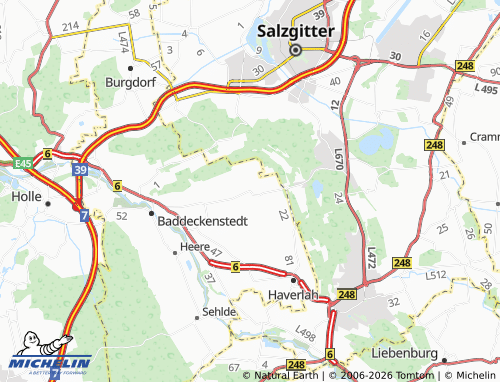 MICHELIN Gustedt map - ViaMichelin