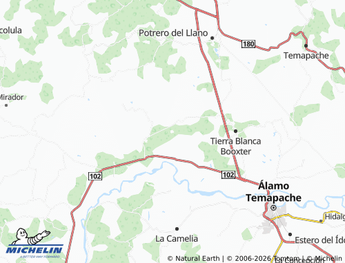 Mapa MICHELIN Cerro del Plumaje - ViaMichelin