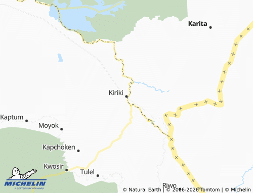MICHELIN-Landkarte Kiriki - ViaMichelin