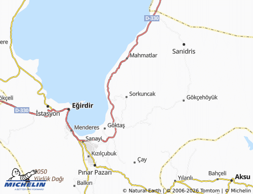 Mappa MICHELIN Sorkuncak - ViaMichelin
