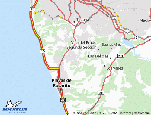 MICHELIN-Landkarte Los Ramos - ViaMichelin