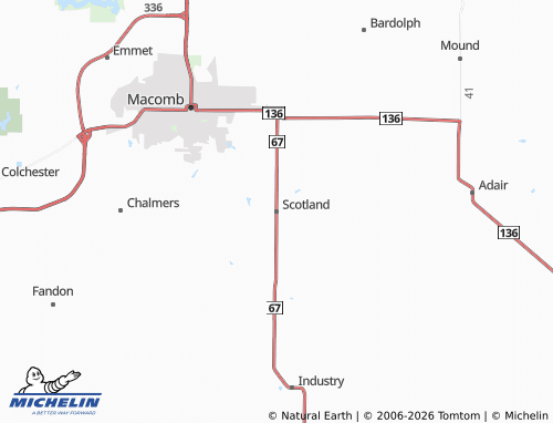 Carte MICHELIN Scotland - ViaMichelin
