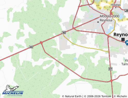 Mappa MICHELIN Nuevo México - ViaMichelin