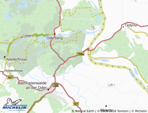 MICHELIN-Landkarte Altglietzen - ViaMichelin