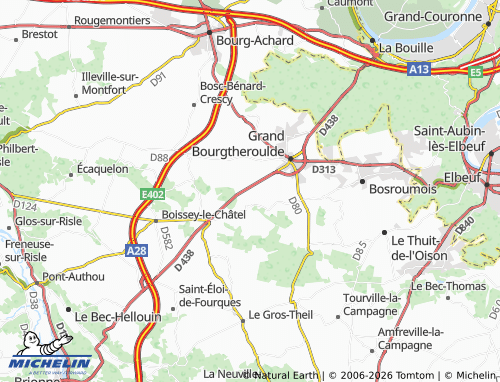 Carte MICHELIN La Mare - ViaMichelin