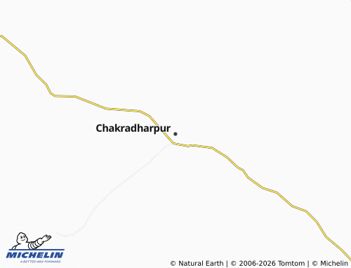 MICHELIN Chakradharpur map - ViaMichelin