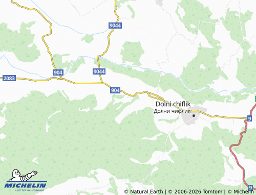 Mappa MICHELIN Goren chiflik - ViaMichelin