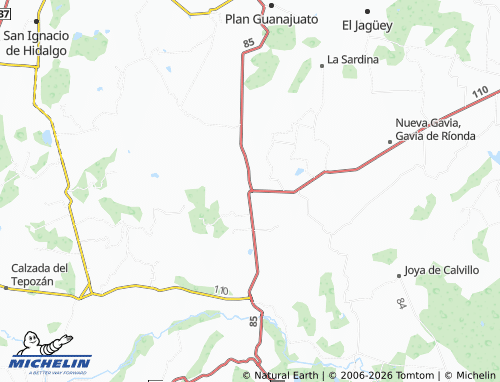 Mappa MICHELIN La Muralla Nueva - ViaMichelin