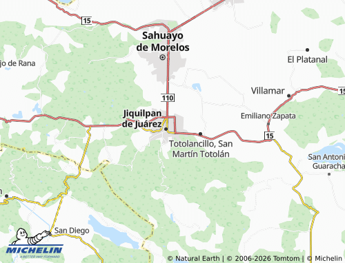 Mappa MICHELIN Las Canelas - ViaMichelin