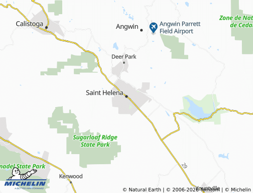 MICHELIN Saint Helena map - ViaMichelin