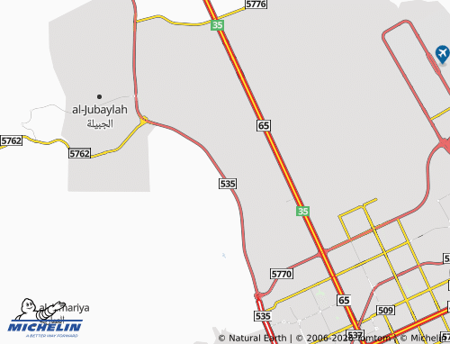 Carte MICHELIN al-Qayrawan - ViaMichelin
