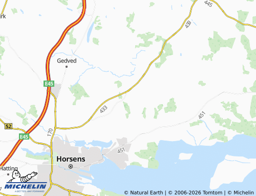 Carte MICHELIN Tvingstrup - ViaMichelin