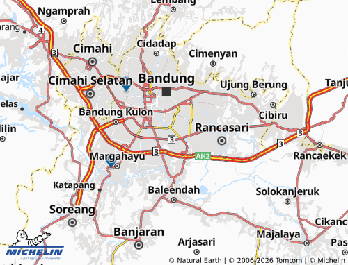 MICHELIN Cijagra map - ViaMichelin