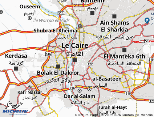 MICHELIN-Landkarte Bab al-Lawq - ViaMichelin