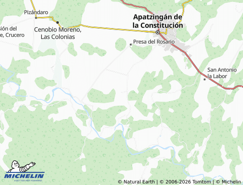 Mapa MICHELIN El Manzo - ViaMichelin