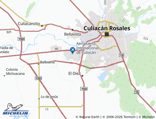 MICHELIN La Estancia Il map - ViaMichelin