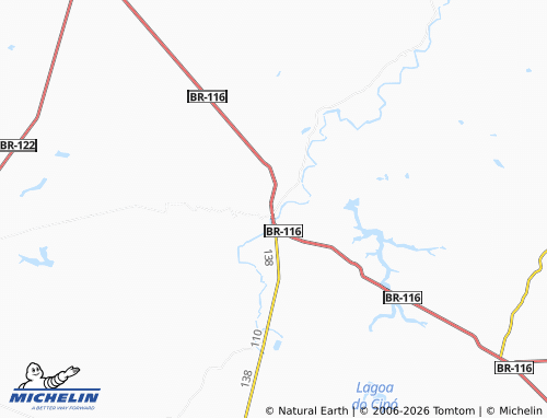 Mapa MICHELIN Cristais - ViaMichelin