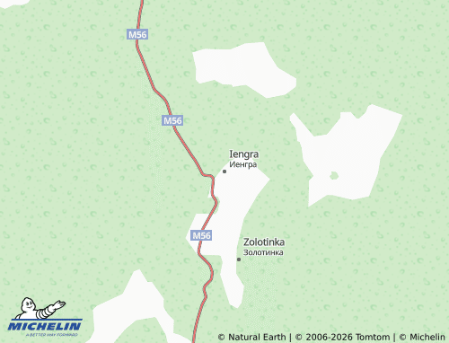 MICHELIN-Landkarte Iyengra - ViaMichelin