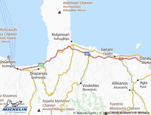 Mappa MICHELIN Darmarochori - ViaMichelin
