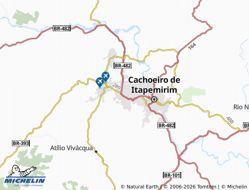 MICHELIN Caiçara map - ViaMichelin
