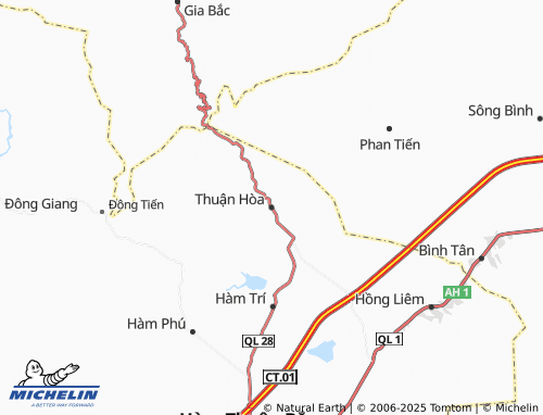 MICHELIN Thuận Hòa map - ViaMichelin