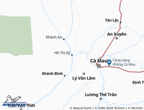 MICHELIN Hồ Thị Kỷ map - ViaMichelin