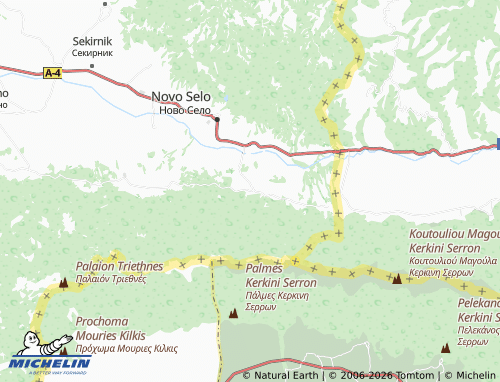 Mapa MICHELIN Smolari - ViaMichelin