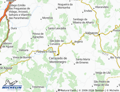 Mapa MICHELIN Argemil - ViaMichelin