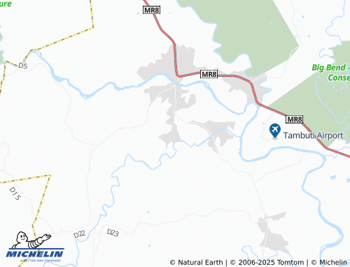 MICHELIN Mpunganeni map - ViaMichelin