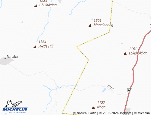 Mapa MICHELIN Lokgolobotlo - ViaMichelin