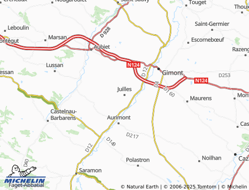 Mappa MICHELIN Juilles - ViaMichelin