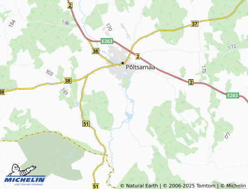 MICHELIN Väike-Kamari map - ViaMichelin