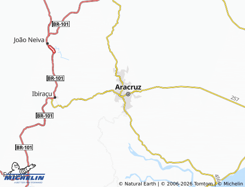 Carte MICHELIN Centro - ViaMichelin