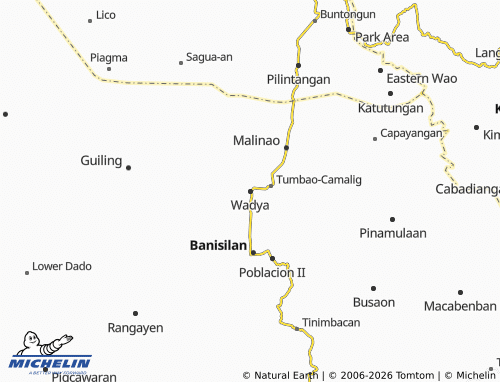 MICHELIN Wadya map - ViaMichelin
