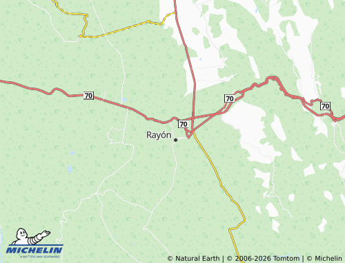 MICHELIN De San José map - ViaMichelin