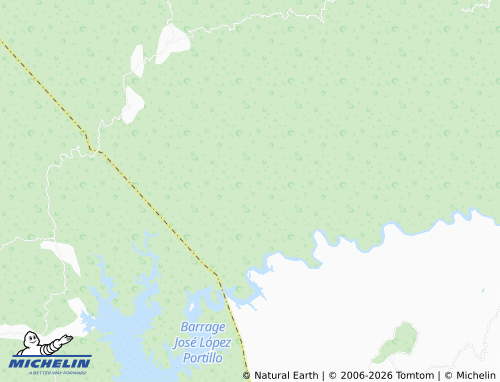 MICHELIN La Ciénega del Tule map - ViaMichelin
