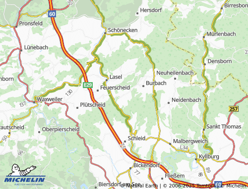 MICHELIN Nimshuscheid map - ViaMichelin