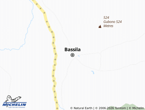 Mappa MICHELIN Bassila - ViaMichelin