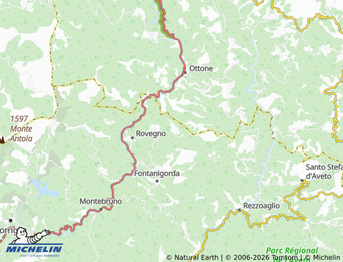 MICHELIN Foppiano map - ViaMichelin