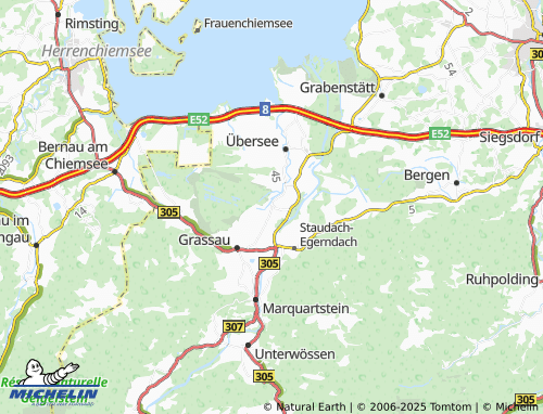 MICHELIN Mietenkam map - ViaMichelin