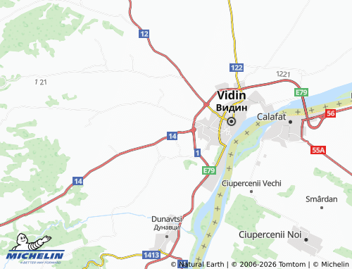 MICHELIN Novoseltsi map - ViaMichelin