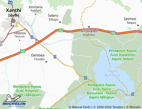 Carte MICHELIN Sydini - ViaMichelin