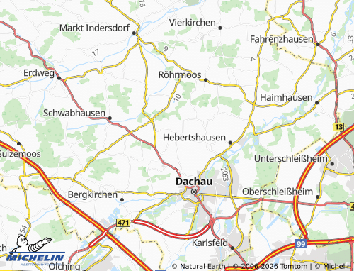 MICHELIN-Landkarte Pellheim - ViaMichelin