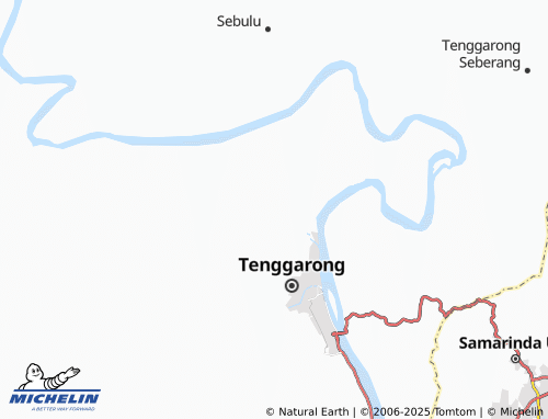 MICHELIN Mangkurawang map - ViaMichelin