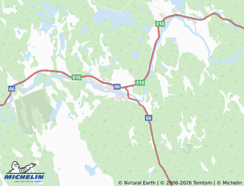 Mappa MICHELIN Björbo - ViaMichelin
