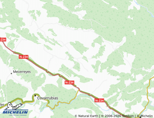 MICHELIN Campolara map - ViaMichelin